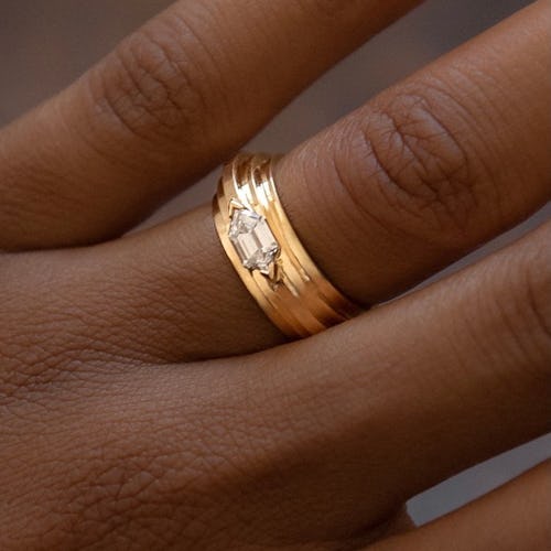 azlee gold ring