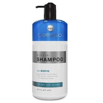 This biotin shampoo is enriched with keratin to strengthen hair and help with PCOS-related hair loss...