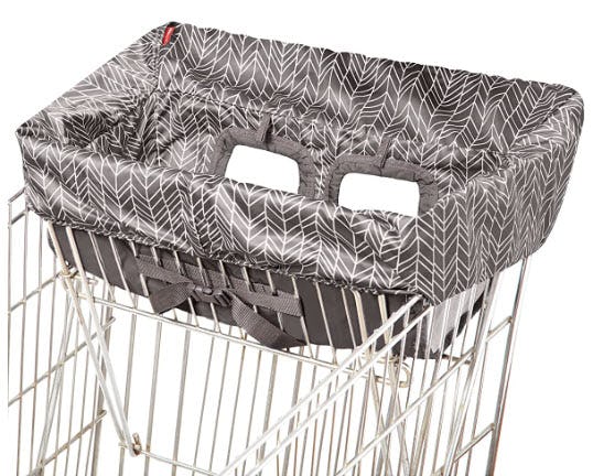 These Shopping Cart Covers Keep Baby Comfy & Clean At The Grocery Store