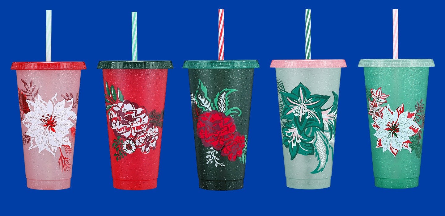 Starbucks' Holiday 2022 Cups & Tumblers Are Blinged Out TrendRadars
