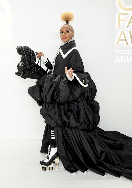 Janelle Monáe attends the CFDA Fashion Awards at Casa Cipriani on November 7, 2022