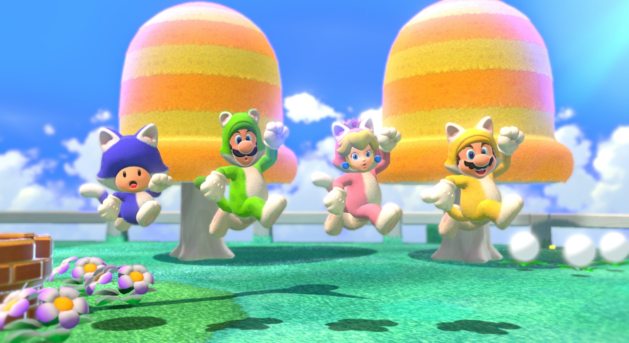 screenshot from Super Mario Bros. U Deluxe