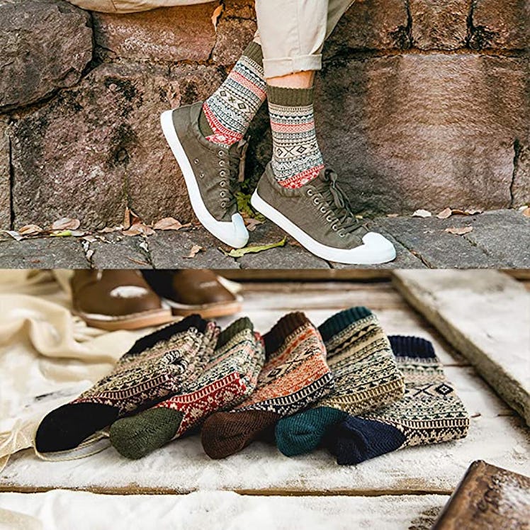 Senker Fashion Wool Socks (5-Pack)