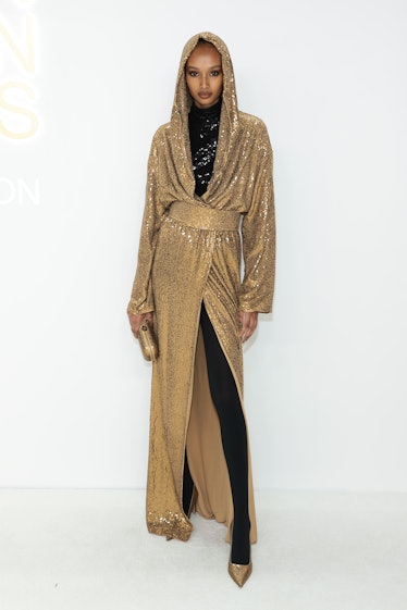 Ugbad Abdi attends the CFDA Fashion Awards at Casa Cipriani on November 07, 2022 in New York City. 