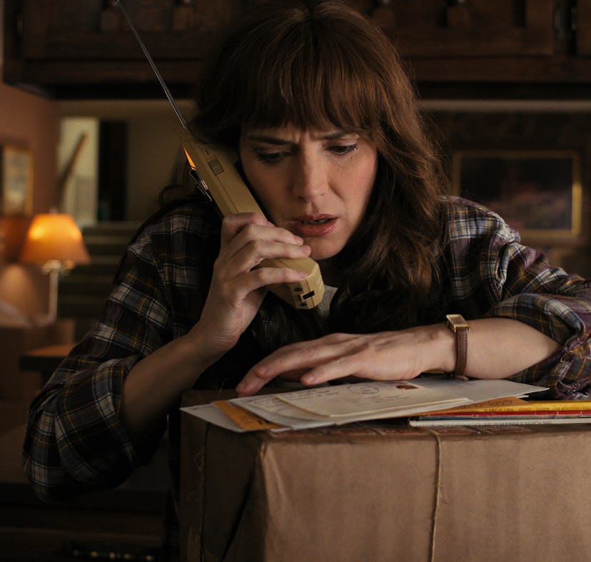 Joyce Byers from 'Stranger Things' in her California home, which you can book the Byers' family home...