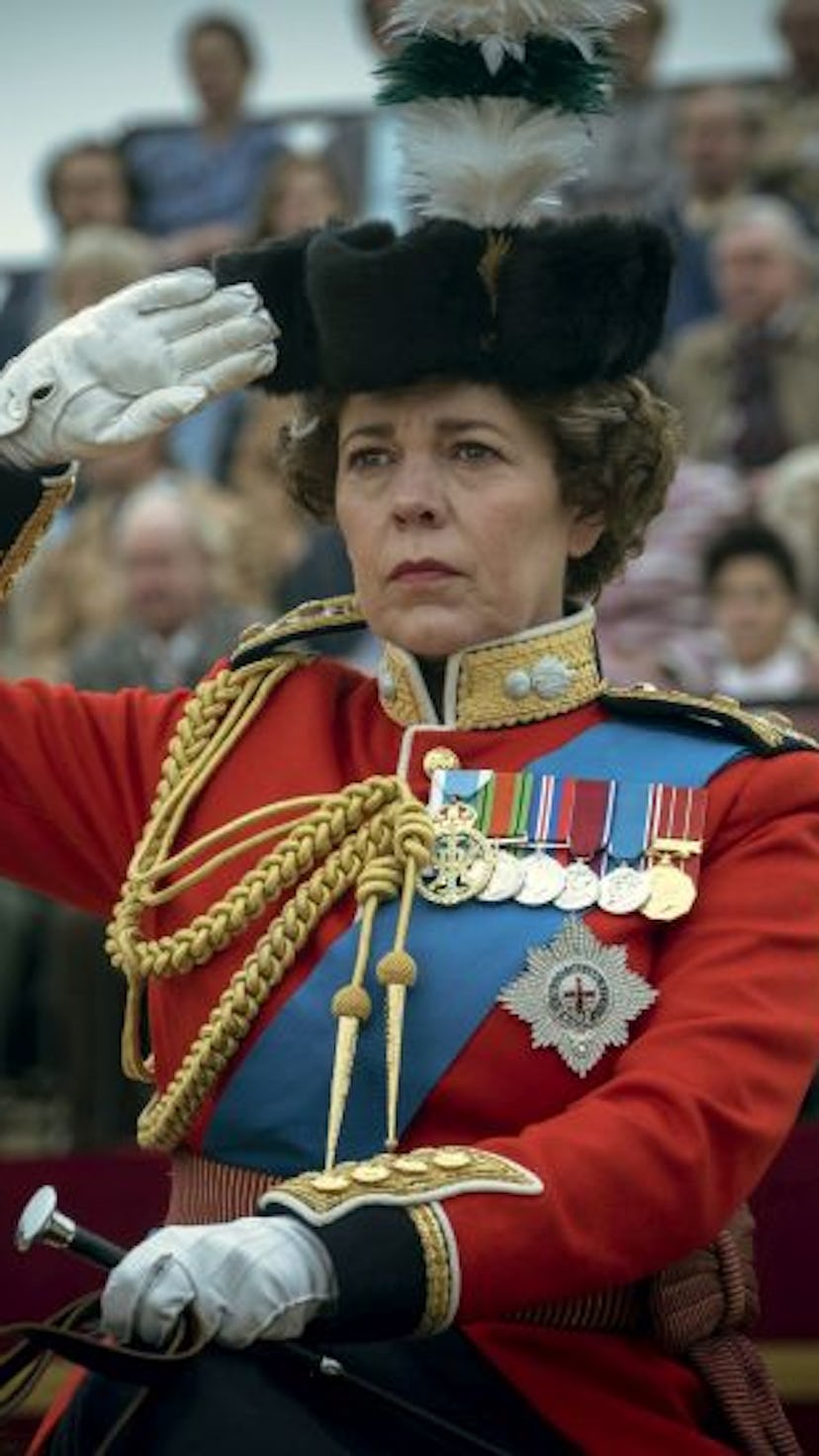 Picture shows: Queen Elizabeth II (Olivia Colman) in The Crown Season 4