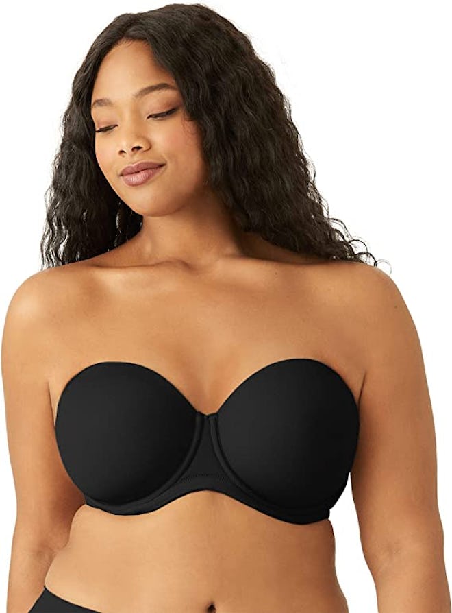These strapless bras for support and comfort stay put throughout the day and come with optional stra…