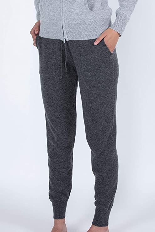 JENNIE LIU Cashmere Knitted Jogger