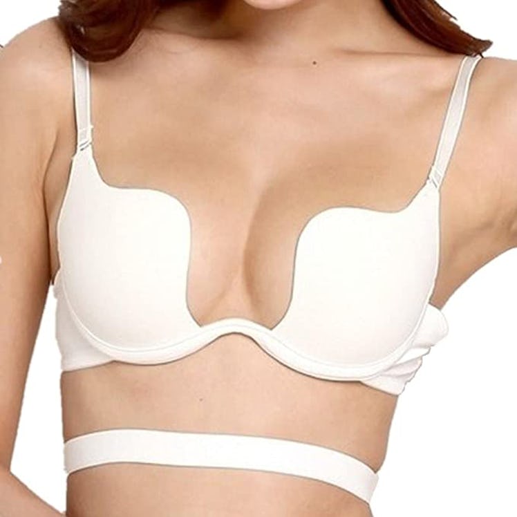 ZUKULIFE Essentials Low-Plunge Convertible Bra