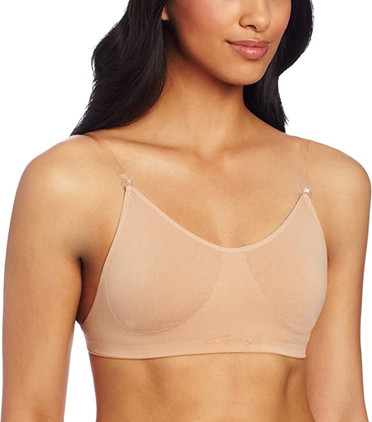 Capezio Clear Back Bra With Transition Straps