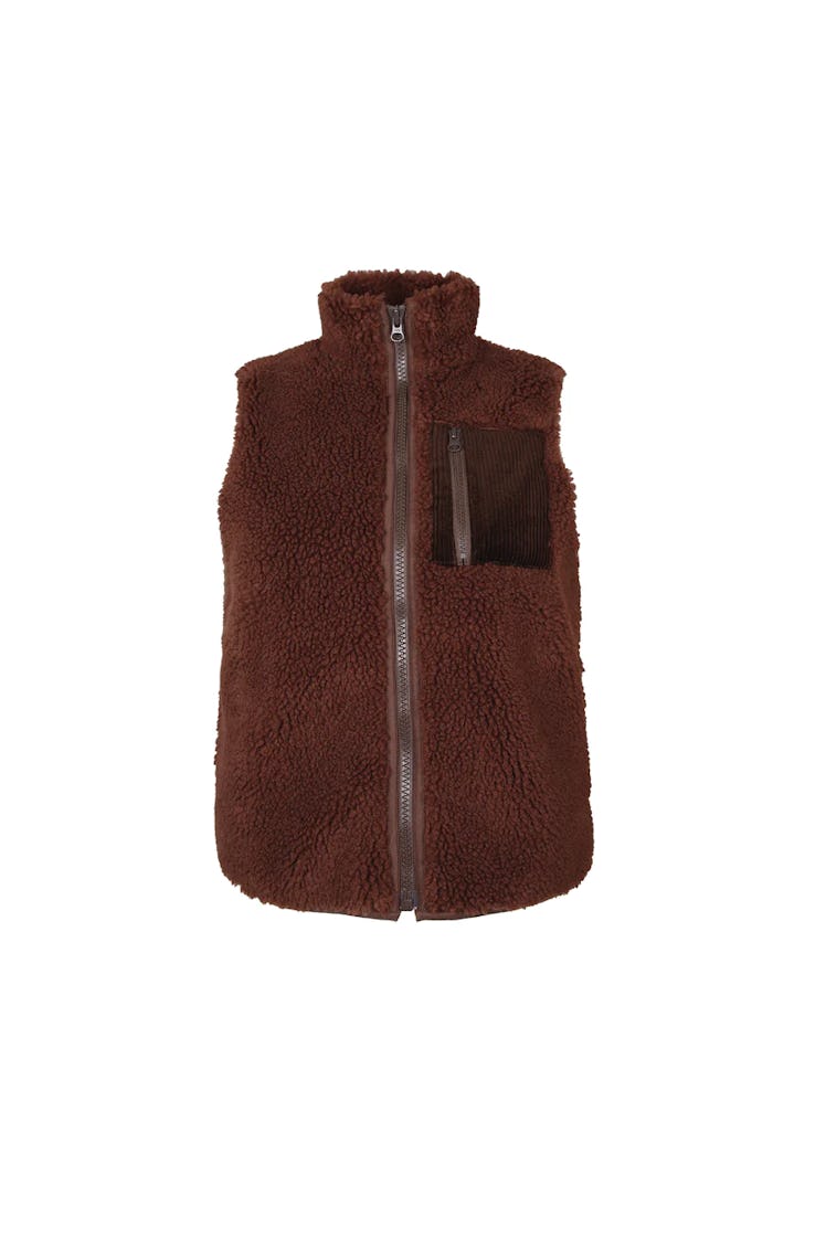 Kenmore Vest In Chestnut