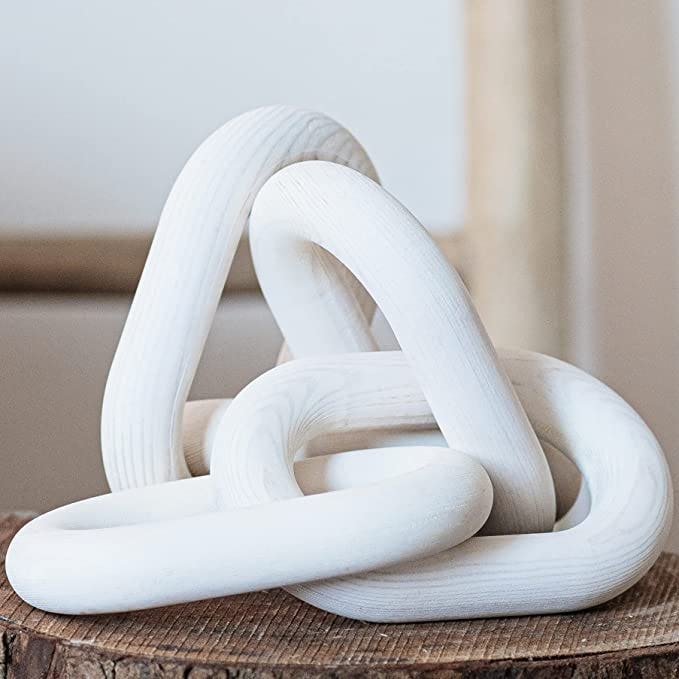 Peakoly Wood Chain Link Decor