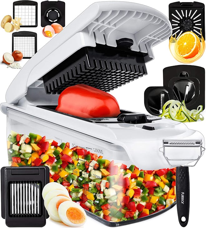 Fullstar 9-in-1 Deluxe Vegetable Chopper & Spiralizer