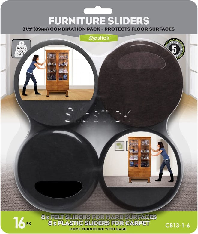 Slipstick Premium Furniture Sliders (16 Pieces)