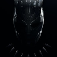 black panther mask and necklace