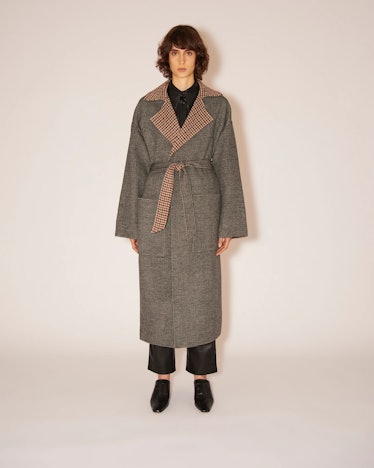 Alamo Reversible Oversized Robe Coat 