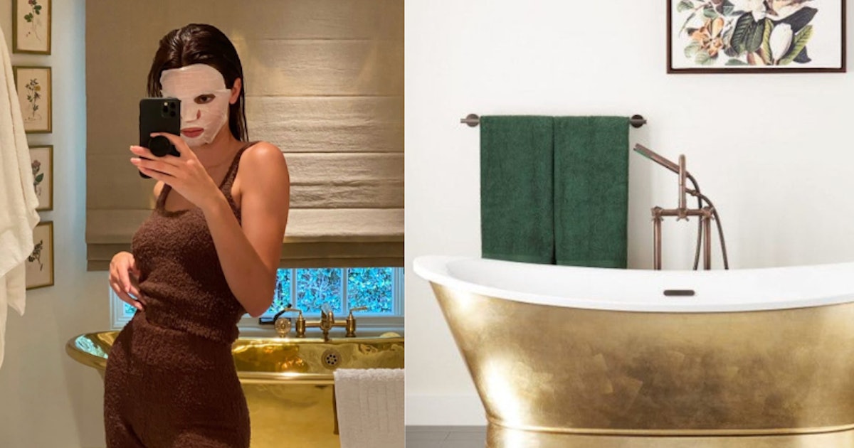 Kendall Jenner’s Bathroom Decor Is The Ultimate Self-Care Haven