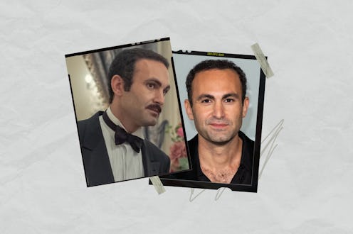 Khalid Abdalla, who portrays Dodi Fayed in ‘The Crown’ S5, here in character and at the series' prem…