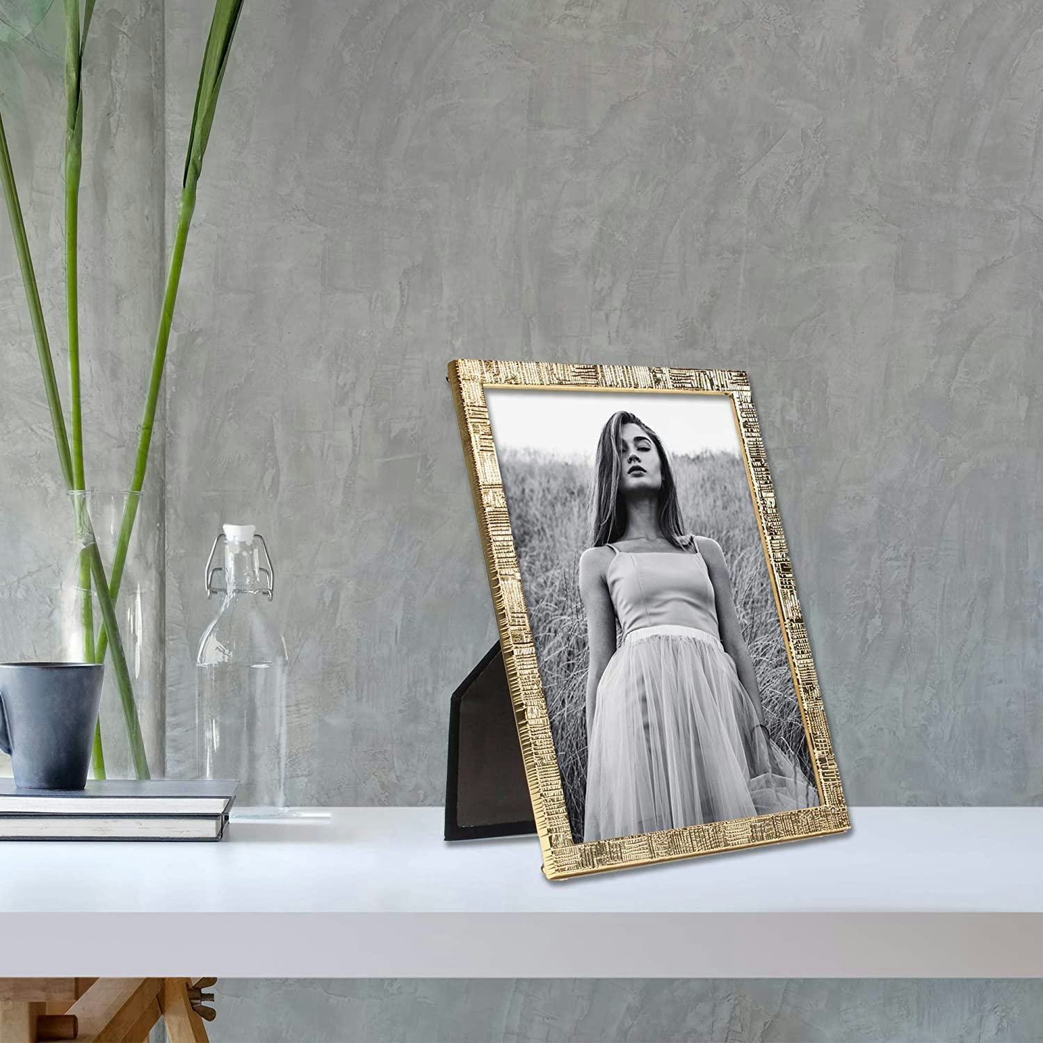 Lawrence Frames Linen Pattern Picture Frame