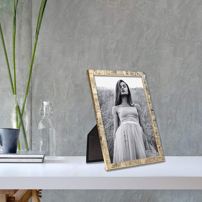 Lawrence Frames Linen Pattern Picture Frame