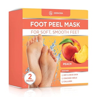 DERMORA Foot Peel Mask - 2 Pack
