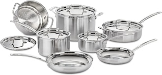 Cuisinart Stainless Steel Cookware Set (12 Pieces)