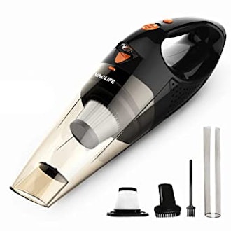If you're looking for inexpensive handheld vacuums for cat litter, consider this lightweight vacuum.