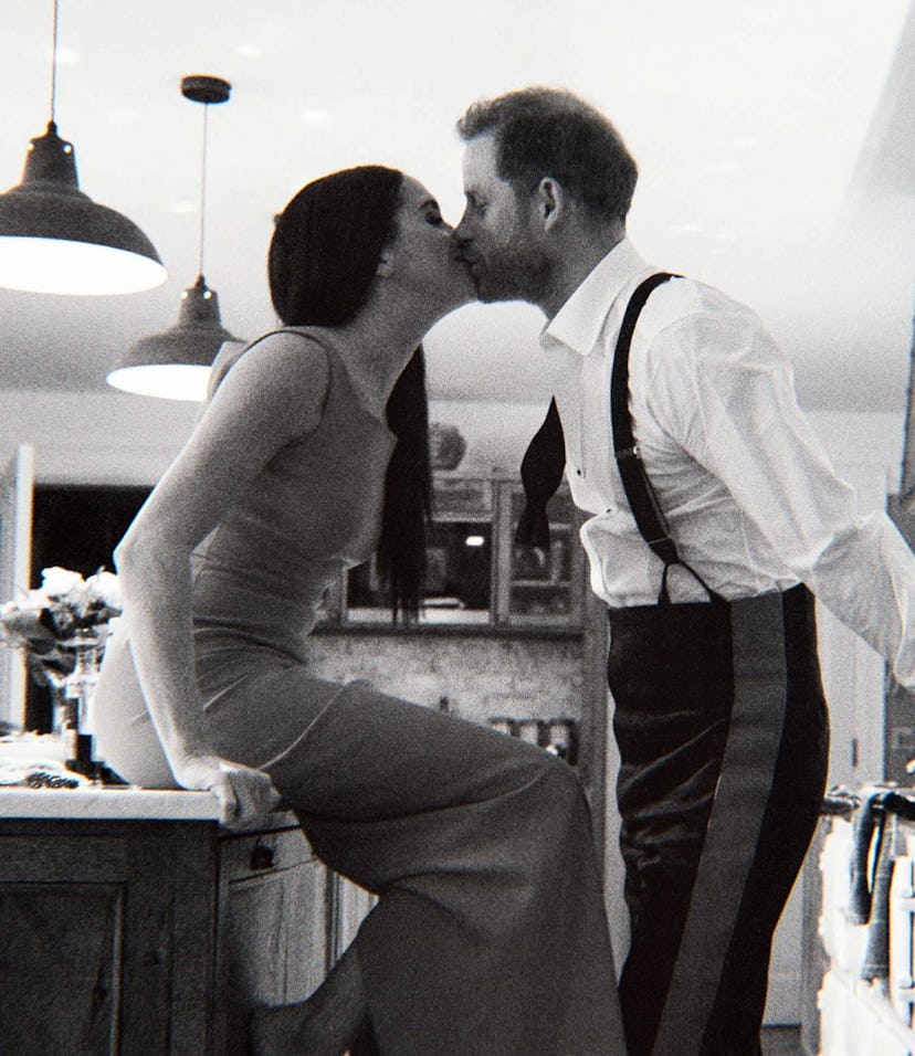 Prince Harry Windsor and Duchess Meghan Markle in the teaser for their new Netflix doc
