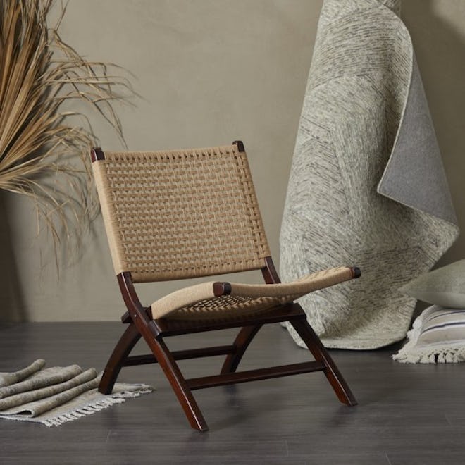 Contemporary Wood Folding Chair