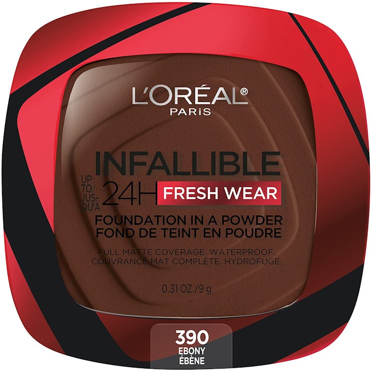 loreal paris infallible up to 24 hour fresh wear foundation in a powder is the best drugstore full c...