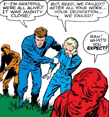 fantastic four comic panel