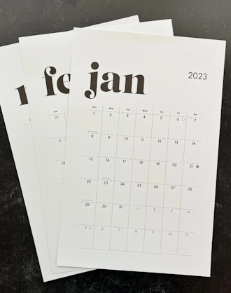 12-Month Wall Calendar
