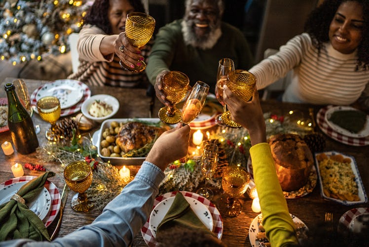 holiday toast