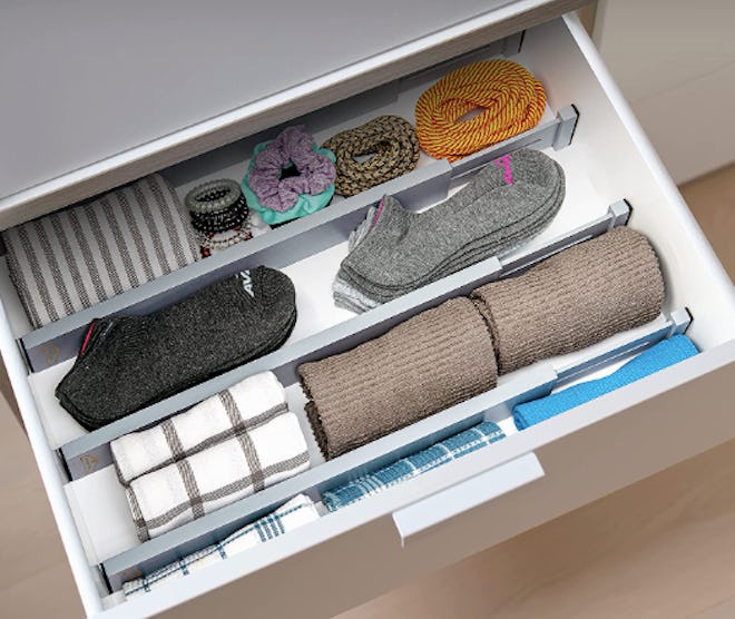 Homemaid Living Bamboo Drawer Dividers (4-Pack)