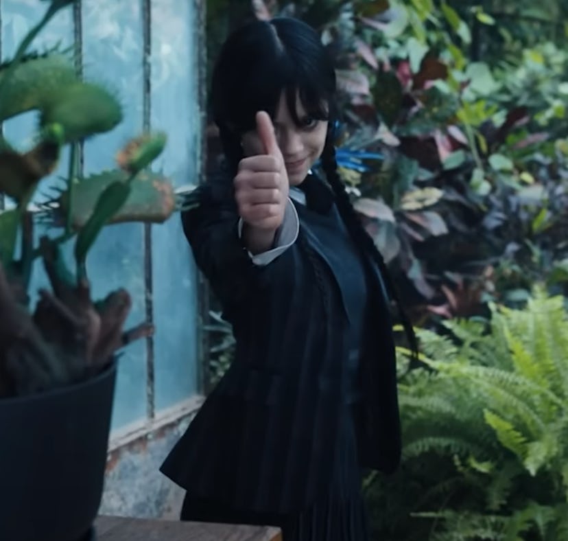 The 'Wednesday' Season 1 blooper reel shows all of Jenna Ortega's silly moments.