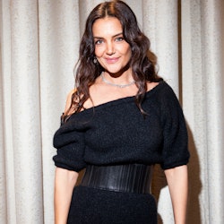 Katie Holmes attends the Grand Opening of Chopard Fifth Avenue 