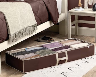 ZOBER Flexible Zippered Underbed Storage Bag (2-Pack)