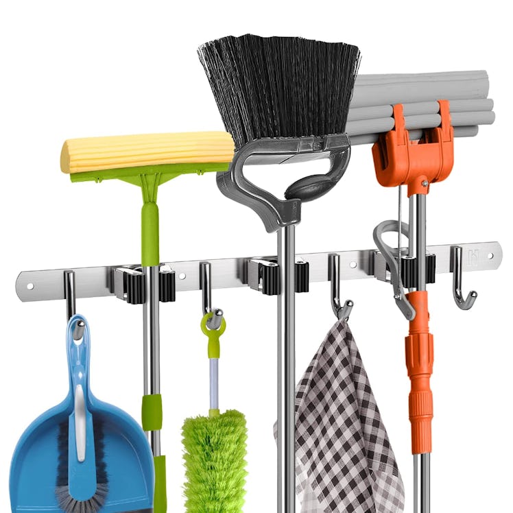 Homely Center Mop and Broom Wall Mount