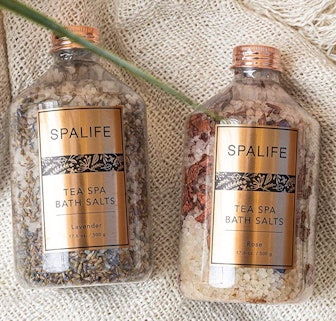 SpaLife Lavender and Rose Infused Bath Salts (2-Pack)