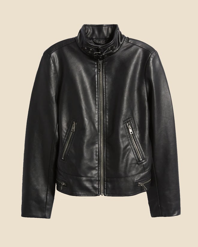 Levi's Faux Leather Racer Jacket