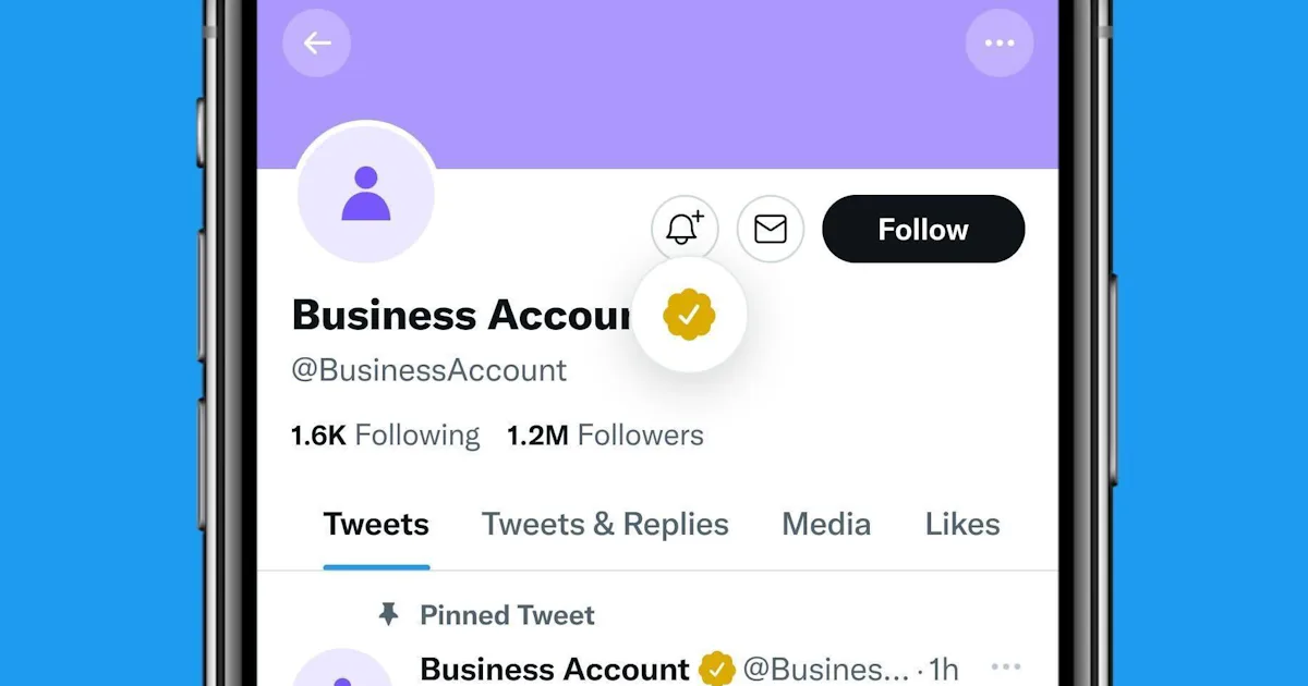 What Is A Yellow Checkmark On Twitter? Here's What's Going On