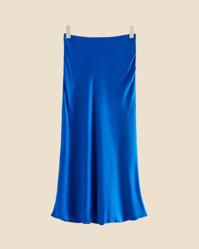 A-Line Midi Skirt