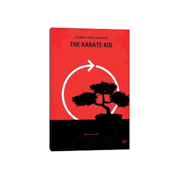 Karate Kid Minimal Movie Poster