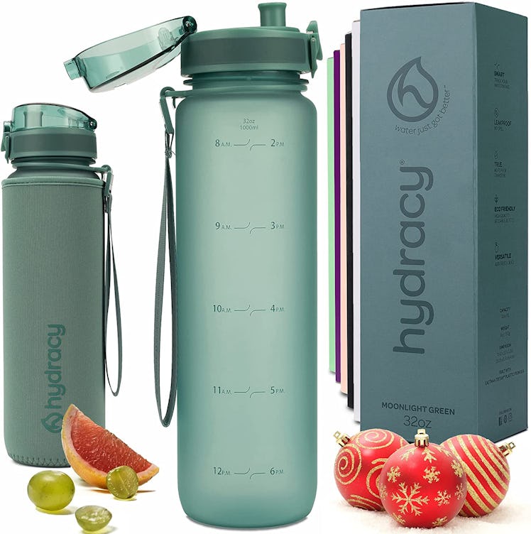 Hydracy Water Bottle with Time Marker