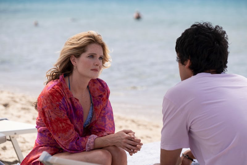 Meghann Fahy and Will Sharpe in The White Lotus Season 2