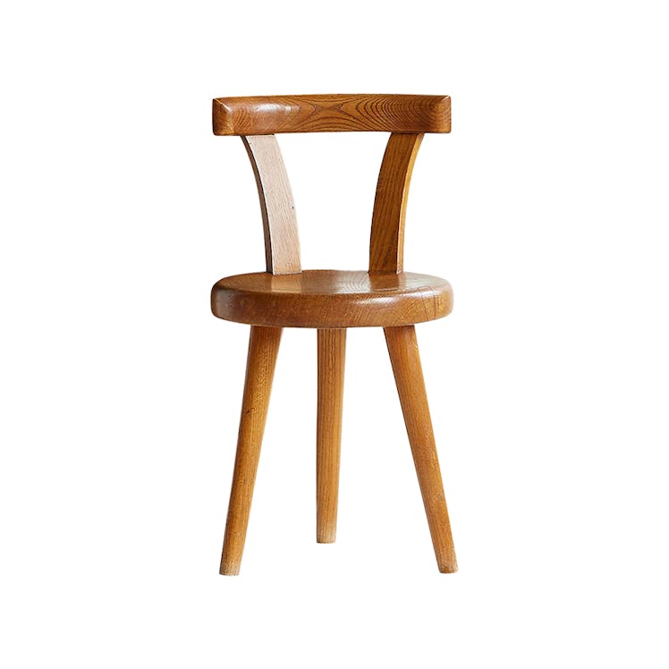 a wooden chair