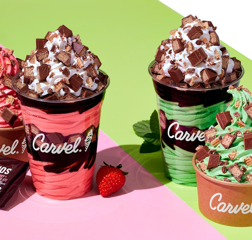 Carvel's Kit Kat Duo ice cream flavors are so extra.
