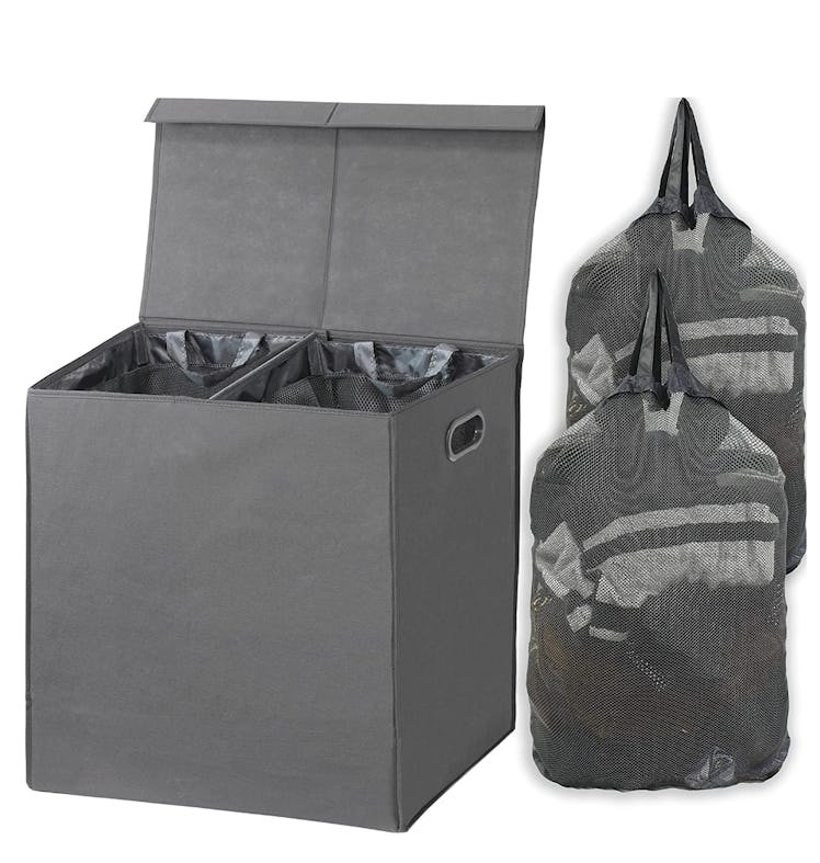 Simple Houseware Double Laundry Hamper