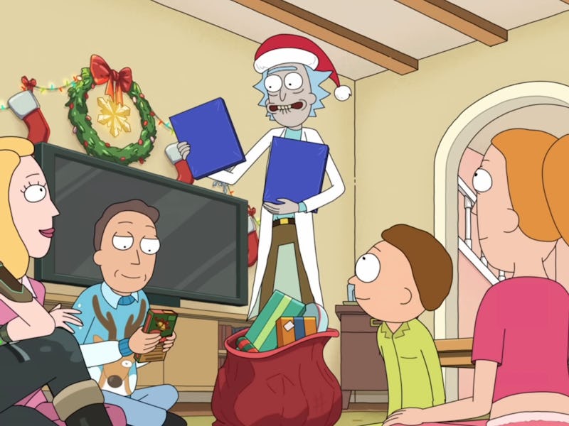 rick and morty season 6 finale christmas