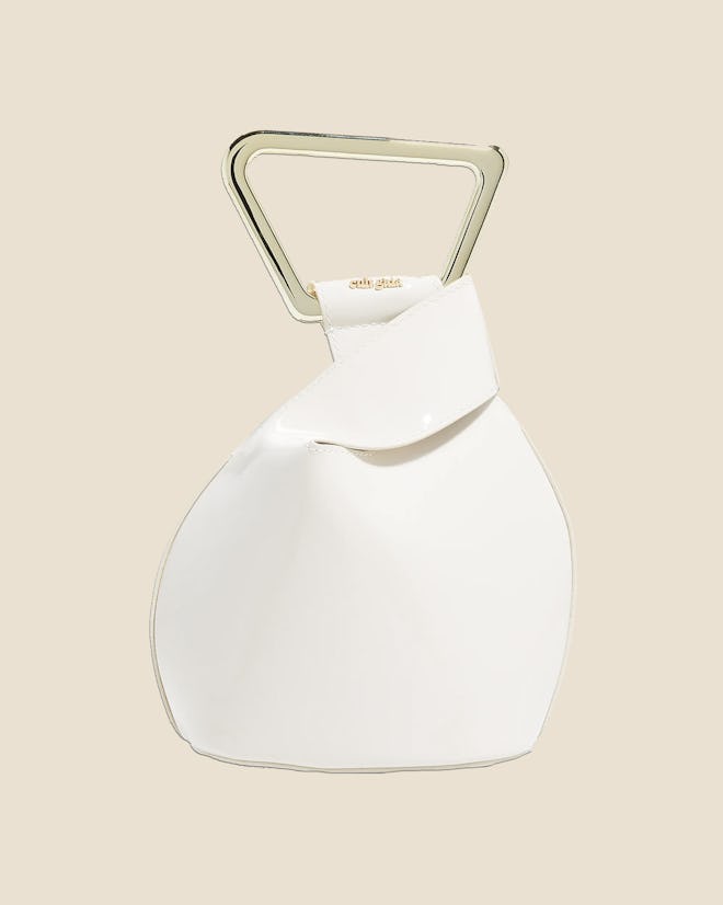 Cult Gaia Astraea Mini Patent Top-Handle Bag